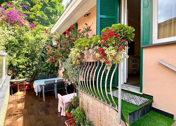 Bellaria Casa Indipendente-giardino Privato-parcheggio Privato-strategic Location 5 Terre-portofino Rapallo